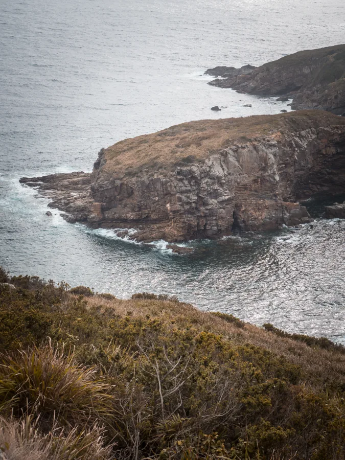 Rugged coastline and headland